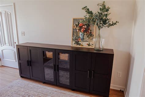 Ikea Black Cabinet With Glass Doors - Glass Door Ideas