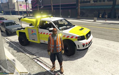 Dépanneuse Sanef French Ford S331 Gta5