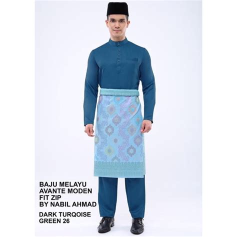 Jakel Baju Melayu Italian Avante By Nabil Ahmad Shopee Malaysia