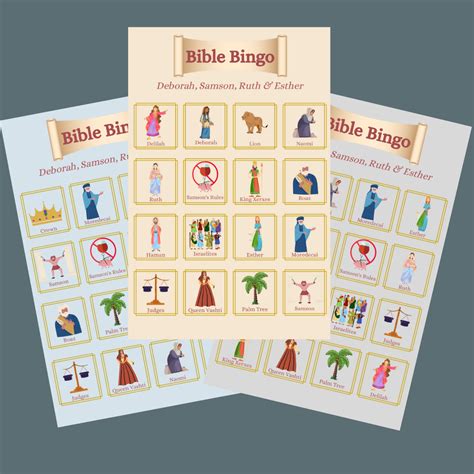 Bible Bingo - Set of 10 — Christian Education Department