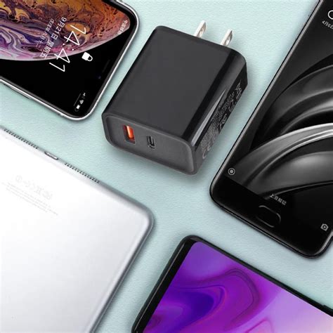 Fast Charging Power Adapter อะแดปเตอร์ชาร์จ For Apple Samsung Huawei 18w Usb Type C Phone Tablet