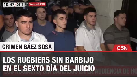 A 3 AÑOS del CRIMEN de FERNANDO BÁEZ SOSA ASÍ se ven los RUGBIERS SIN