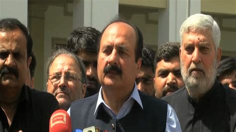 No Trust Motion Pml N S Rana Mashood Says Cm Pm Days In Office