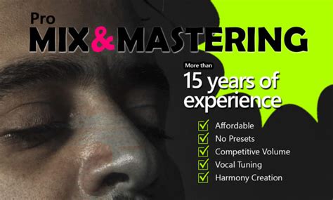 Professionally Mix And Master Your Songs By Houmanazma Fiverr