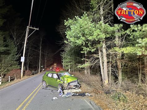 Driver Sent Through Windshield After Hitting Tree In Greentown