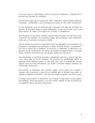 Gestion De Proyectos Repaso PDF