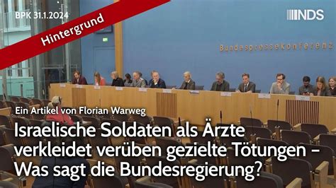 Israelische Soldaten als Ärzte verkleidet verüben gezielte Tötungen