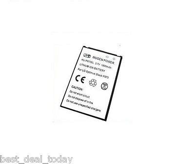 Mugen Power Mah Slim Extended Battery For Lg Marquee Ls Ls