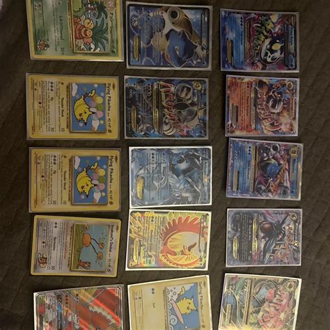 Pokemon Cards All Ranging From Mega Ex Ex Depop