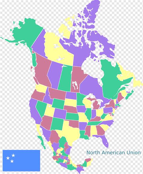 North American Union Map