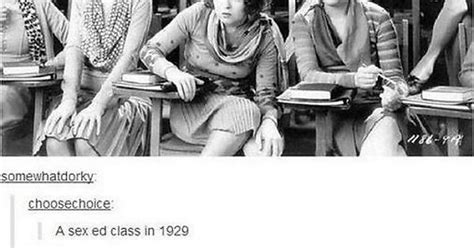 A Sex Ed Class In 1929 Imgur