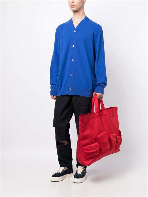 Comme Des Garçons Shirt Multi Pocket Tote Bag Farfetch