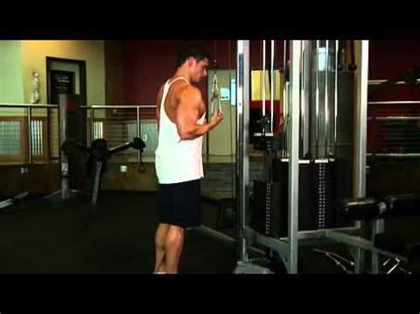 One Arm Cable Tricep Extension Myworkouts Io