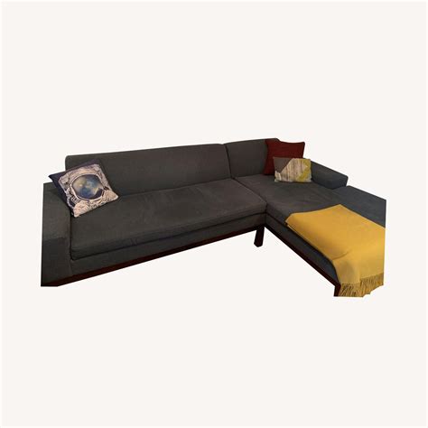 West Elm Sectional L Sofa - AptDeco