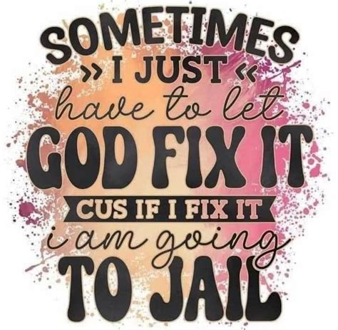 God Fix It In 2024 Let God Sarcastic Quotes Sticker Collection