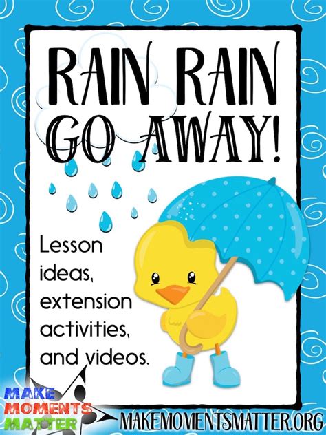 Rain, Rain, Go Away! - Make Moments Matter