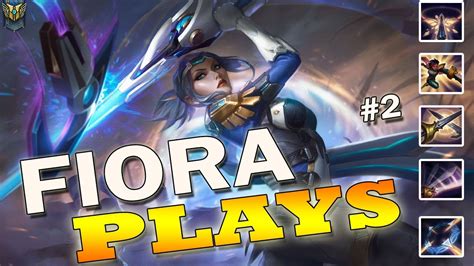 Las MEJORES Jugadas Con FIORA 2 FIORA Montage Best FIORA Plays