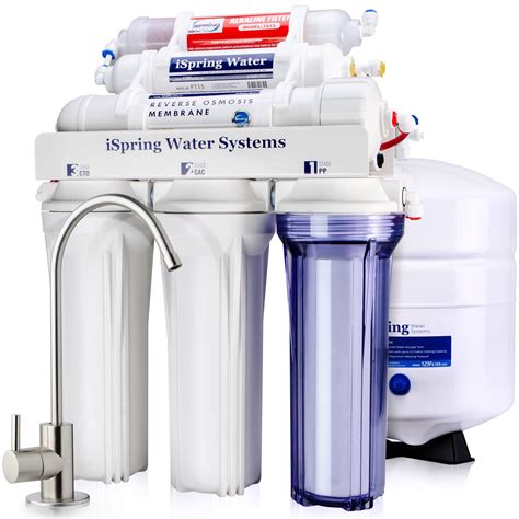 Ispring Reverse Osmosis Water Filter System W Alkaline Mineral Stage