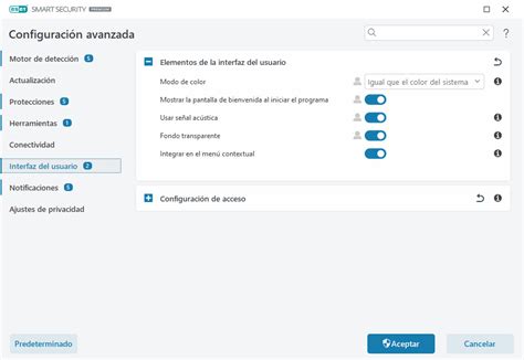 Elementos De La Interfaz Del Usuario Eset Smart Security Premium