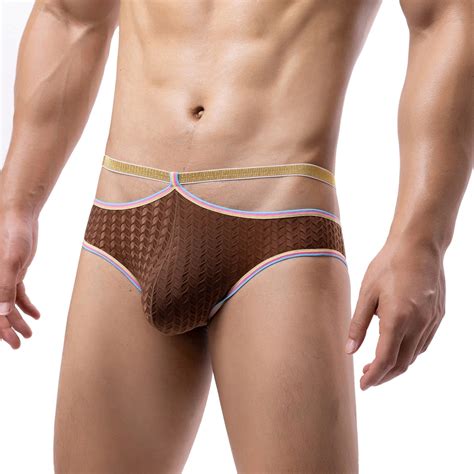 Ball Underwear Men Pouch G Strings Thongs Jock Strap Bulge Enhancer Athletic Supporters Male