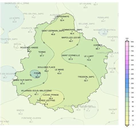 Météo que disent les chiffres du mois de juillet en Sarthe Le