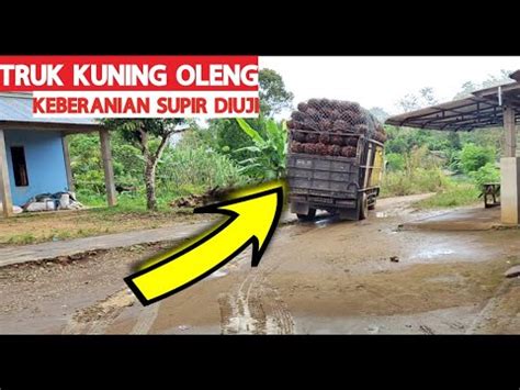 Truk Sawit Hampir Oleng Hampir Aja Tumbang Youtube