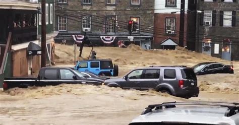 Ellicott City Maryland Flooding Dangerous Flood Waters Hit City Still