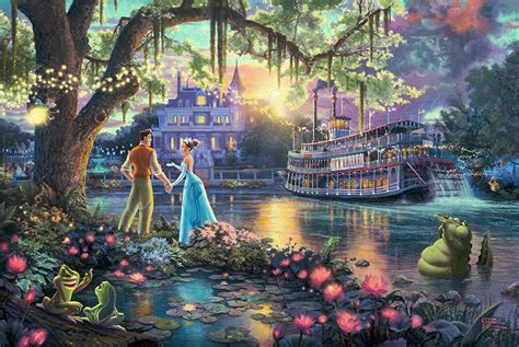 Amazing Disney Paintings By Thomas Kinkade Easy Crafts Ideas To Make