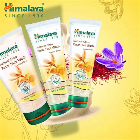 Himalaya Natural Glow Kesar Face Wash 50ml 100ml 150ml Shopee Malaysia