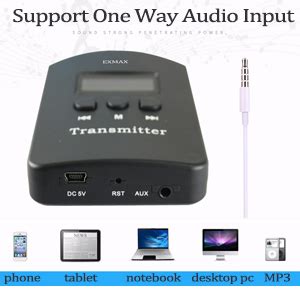 Amazon EXMAX EXD 6824 2 4G Wireless Voice Audio Tour Guide System