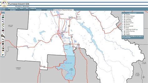 Flathead County District Map