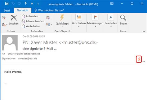 Signieren Und Verschl Sseln Von E Mails Mit Outlook