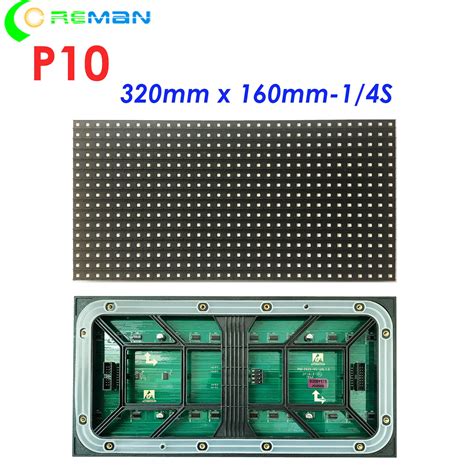 M Dulo Led Rgb IP65 SMD3535 1 2S 1 4S P10 Para Publicidad Se Al Led