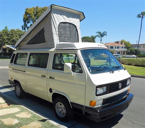 1989 VW Vanagon Westfalia Camper Auction In Huntington Beach CA