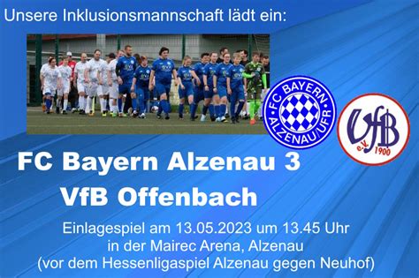 Fc Bayern Alzenau Fc Bayern Alzenau Iii Empf Ngt Den Vfb Offenbach