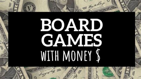 15 Board Games with Money That Are Fun and Educational (2020)