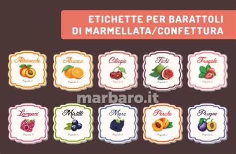 Espressamente Frutta E Verdura Monopolio Etichette Marmellata Susine