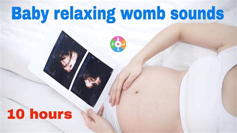 Relaxing White Noise Baby 10 Hours Of Womb Sounds I Womb White Noise