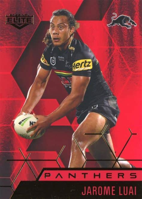 Nrl Elite Ruby Mojo Mr Jarome Luai Penrith Panthers Gold