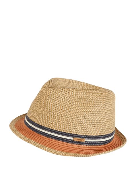 Barts Trilby Aus Papierstroh Modell Fluoriet Beige Online Kaufen