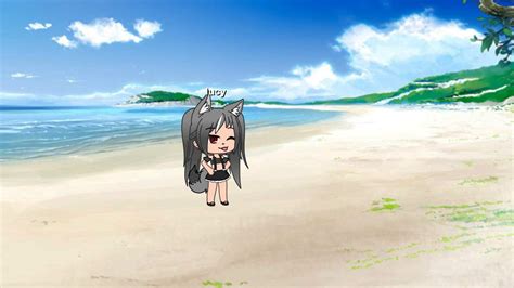 Gacha life character at the beach | Gacha-Life Amino