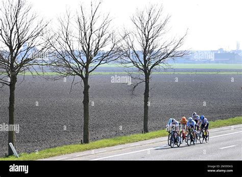 Illustration Picture Shows The Leading Group In Action During The Women