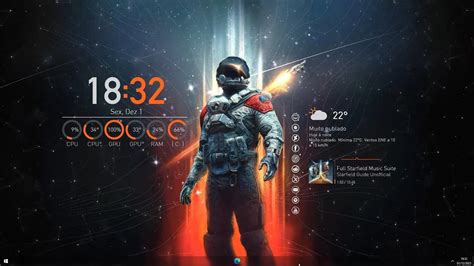 My Desktop Theme Starfield : r/pcmasterrace