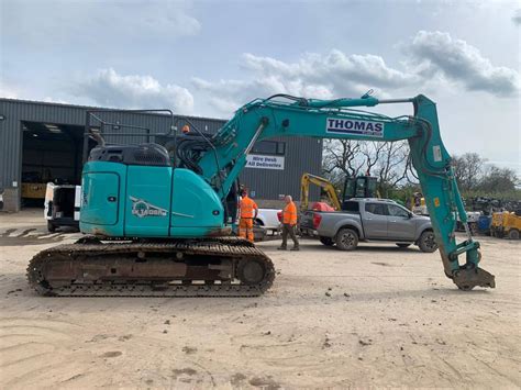 Kobelco SK 140 SRLC 5 Crawler Excavators Construction Thomas