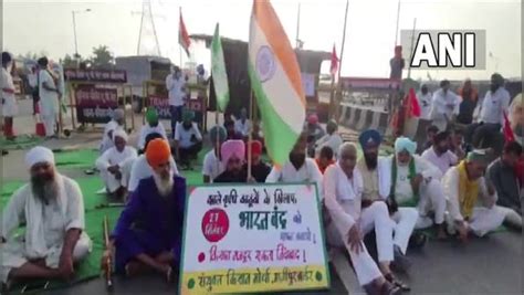 Bharat Bandh Traffic Hit Across Punjab Haryana Uttar Pradesh And Delhi As Major Highways