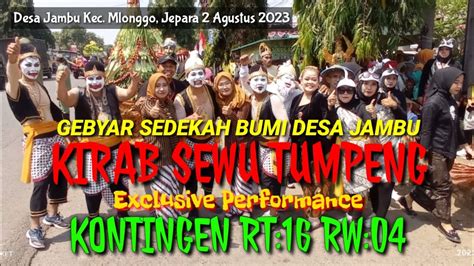 GEBYAR SEDEKAH BUMI DESA JAMBU 2023 KIRAB SEWU TUMPENG EXCLUSIVE