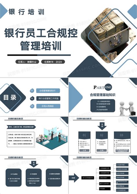 银行培训员工合规内控管理培训ppt模板免费下载编号14jcklnk1图精灵