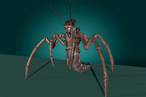 Insect Worm Monster 3D Creatures Unity Asset Store