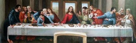 Actual Seating Arrangement Of The Last Supper