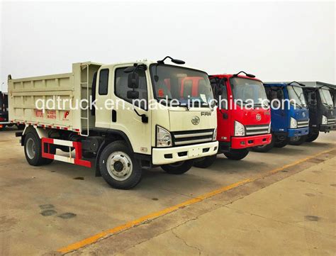 China Tons Small Dump Truck Light Dump Truck Faw Dumper China